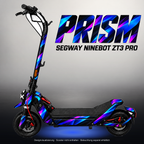 SEGWAY NINEBOT ZT3 PRO / ZT3 PRO D SKIN | PRISM – Studiofoto mit Licht in der Skinfarbe; Scooter und Beleuchtung separat erhältlich