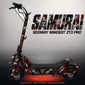 SEGWAY NINEBOT ZT3 PRO / ZT3 PRO D SKIN | SAMURAI – Studiofoto mit Licht in der Skinfarbe; Scooter und Beleuchtung separat erhältlich