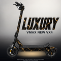 VMAX NEW VX4 SKIN | LUXURY – Designvisualisierung mit Licht in der Skinfarbe; Scooter nicht enthalten, Beleuchtung separat erhältlich