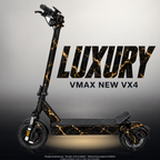 VMAX NEW VX4 SKIN | LUXURY – Designvisualisierung mit Licht in der Skinfarbe; Scooter nicht enthalten, Beleuchtung separat erhältlich