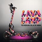 TEVERUN BLADE MINI / PRO / ULTRA SKIN | LAVA LAMP – Designvisualisierung mit Licht in der Skinfarbe; Scooter nicht enthalten, Beleuchtung separat erhältlich