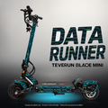 TEVERUN BLADE MINI / PRO / ULTRA SKIN | DATA RUNNER – Designvisualisierung mit Licht in der Skinfarbe; Scooter nicht enthalten, Beleuchtung separat erhältlich