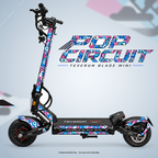 Teverun Blade Mini Skin POP CIRCUIT – Designvorschau mit Designname