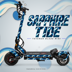 Teverun Blade Mini Skin SAPPHIRE TIDE – Designvorschau mit Designname