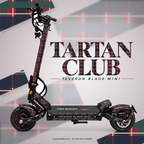 Teverun Blade Mini Skin TARTAN CLUB – Designvorschau mit Designname