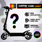 IO HAWK LEGACY SKIN | CUSTOM – Custom-Wunschdesign mit Scootersilhouette, Farben, Motiven und Schriftzügen