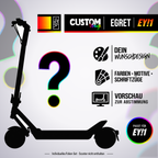 EGRET EY!1 SKIN | CUSTOM – Custom-Wunschdesign mit Scootersilhouette, Farben, Motiven und Schriftzügen