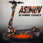 VSETT 10+ SKIN | ASIMOV – Designvisualisierung im Studio-Look mit Licht in der Skinfarbe; Scooter nicht enthalten, Beleuchtung separat erhältlich