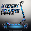 YADEA ELITEPRIME SKIN | MYSTERY ATLANTIS – Designvisualisierung im Studio-Look mit Licht in der Skinfarbe; Scooter nicht enthalten, Beleuchtung separat erhältlich
