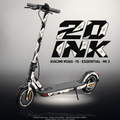 XIAOMI M365 / 1S / ESSENTIAL / MI 3 SKIN | 2D INK – Designvisualisierung mit Licht in der Skinfarbe; Scooter nicht enthalten, Beleuchtung separat erhältlich