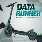 Xiaomi Electric Scooter 6 Skin DATA RUNNER – Modellvorschau; Reifenaufkleber separat erhältlich