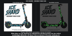 ICE SHARD · SEGWAY MAX G30: Glow in the Dark +29,99 € Aufpreis pro Skin-Set. Glow oben auswählen; Aufpreis im Gesamtpreis enthalten. Nachteffekt simuliert; Farbe und Leuchtstärke abhängig von Druck und Aufladung. Felgenaufkleber separat – nicht enthalten.