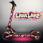 KUKIRIN G2 PRO SKIN | LAVA LAMP – Designvisualisierung mit Licht in der Skinfarbe; Scooter nicht enthalten, Beleuchtung separat erhältlich