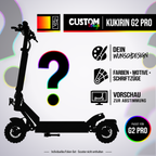 KUKIRIN G2 PRO SKIN | CUSTOM – Custom-Wunschdesign mit Scootersilhouette, Farben, Motiven und Schriftzügen