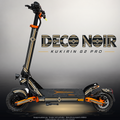 KUKIRIN G2 PRO SKIN | DECO NOIR – Designvisualisierung mit Licht in der Skinfarbe; Scooter nicht enthalten, Beleuchtung separat erhältlich