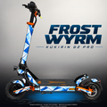 KUKIRIN G2 PRO SKIN | FROST WYRM – Designvisualisierung mit Licht in der Skinfarbe; Scooter nicht enthalten, Beleuchtung separat erhältlich