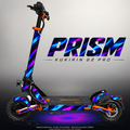 KUKIRIN G2 PRO SKIN | PRISM – Designvisualisierung mit Licht in der Skinfarbe; Scooter nicht enthalten, Beleuchtung separat erhältlich