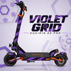 Kukirin G2 Pro Skin – VIOLET GRID