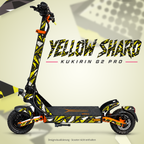 Kukirin G2 Pro Skin – YELLOW SHARD