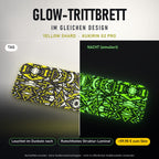 Glow-Trittbrett im gleichen Design – YELLOW SHARD für KUKIRIN G2 PRO, Tag und Nacht (+59,98 €)