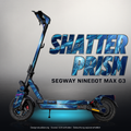 SEGWAY NINEBOT G3 / G3 D / G3 E SKIN | SHATTER PRISM – Designvisualisierung mit Licht in der Skinfarbe; Scooter nicht enthalten, Beleuchtung separat erhältlich