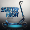 EGRET EY!1 SKIN | SHATTER PRISM – Designvisualisierung mit Licht in der Skinfarbe; Scooter nicht enthalten, Beleuchtung separat erhältlich