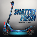NAVEE UT5 MAX SKIN | SHATTER PRISM – Designvisualisierung mit Licht in der Skinfarbe; Scooter nicht enthalten, Beleuchtung separat erhältlich