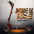 SEGWAY NINEBOT F3 / F3 PRO SKIN | BENGAL STRIKE – Designvisualisierung mit Licht in der Skinfarbe; Scooter nicht enthalten, Beleuchtung separat erhältlich