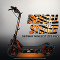 SEGWAY NINEBOT ZT3 PRO / ZT3 PRO D SKIN | BENGAL STRIKE – Designvisualisierung mit Licht in der Skinfarbe; Scooter nicht enthalten, Beleuchtung separat erhältlich