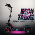 SEGWAY NINEBOT ZT3 PRO / ZT3 PRO D SKIN | NEON TRIBAL – Designvisualisierung mit Licht in der Skinfarbe; Scooter nicht enthalten, Beleuchtung separat erhältlich