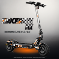 IO HAWK ELITE X 1.0 / 2.0 SKIN | SHOCKWAVE MX – Designvisualisierung mit Licht in der Skinfarbe; Scooter nicht enthalten, Beleuchtung separat erhältlich