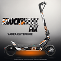 YADEA ELITEPRIME SKIN | SHOCKWAVE MX – Designvisualisierung mit Licht in der Skinfarbe; Scooter nicht enthalten, Beleuchtung separat erhältlich