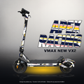 VMAX NEW VX2 SKIN | APEX RACING – Designvisualisierung mit Licht in der Skinfarbe; Scooter nicht enthalten, Beleuchtung separat erhältlich