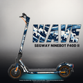 SEGWAY NINEBOT F40D II SKIN | WAVE – Designvisualisierung mit Licht in der Skinfarbe; Scooter nicht enthalten, Beleuchtung separat erhältlich