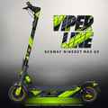 SEGWAY NINEBOT G2 MAX SKIN | VIPER LINE – Designvisualisierung mit Licht in der Skinfarbe; Scooter nicht enthalten, Beleuchtung separat erhältlich