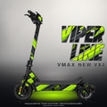 VMAX NEW VX4 SKIN | VIPER LINE – Designvisualisierung mit Licht in der Skinfarbe; Scooter nicht enthalten, Beleuchtung separat erhältlich
