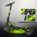 XIAOMI ELECTRIC SCOOTER 6 SKIN | VIPER LINE – Designvisualisierung mit Licht in der Skinfarbe; Scooter nicht enthalten, Beleuchtung separat erhältlich