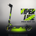 VMAX NEW VX2 SKIN | VIPER LINE – Designvisualisierung mit Licht in der Skinfarbe; Scooter nicht enthalten, Beleuchtung separat erhältlich