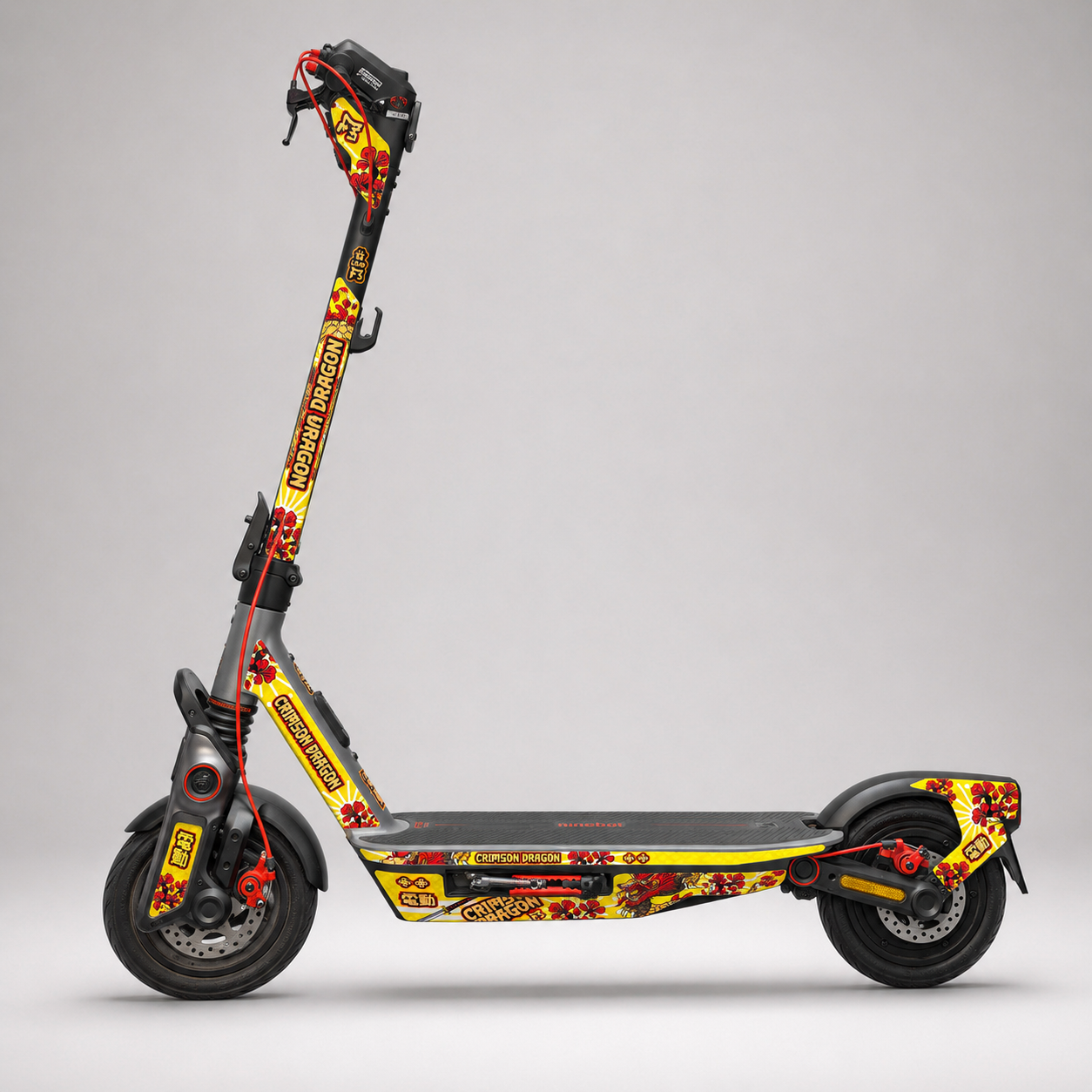 SEGWAY NINEBOT F3 SKIN | CRIMSON DRAGON