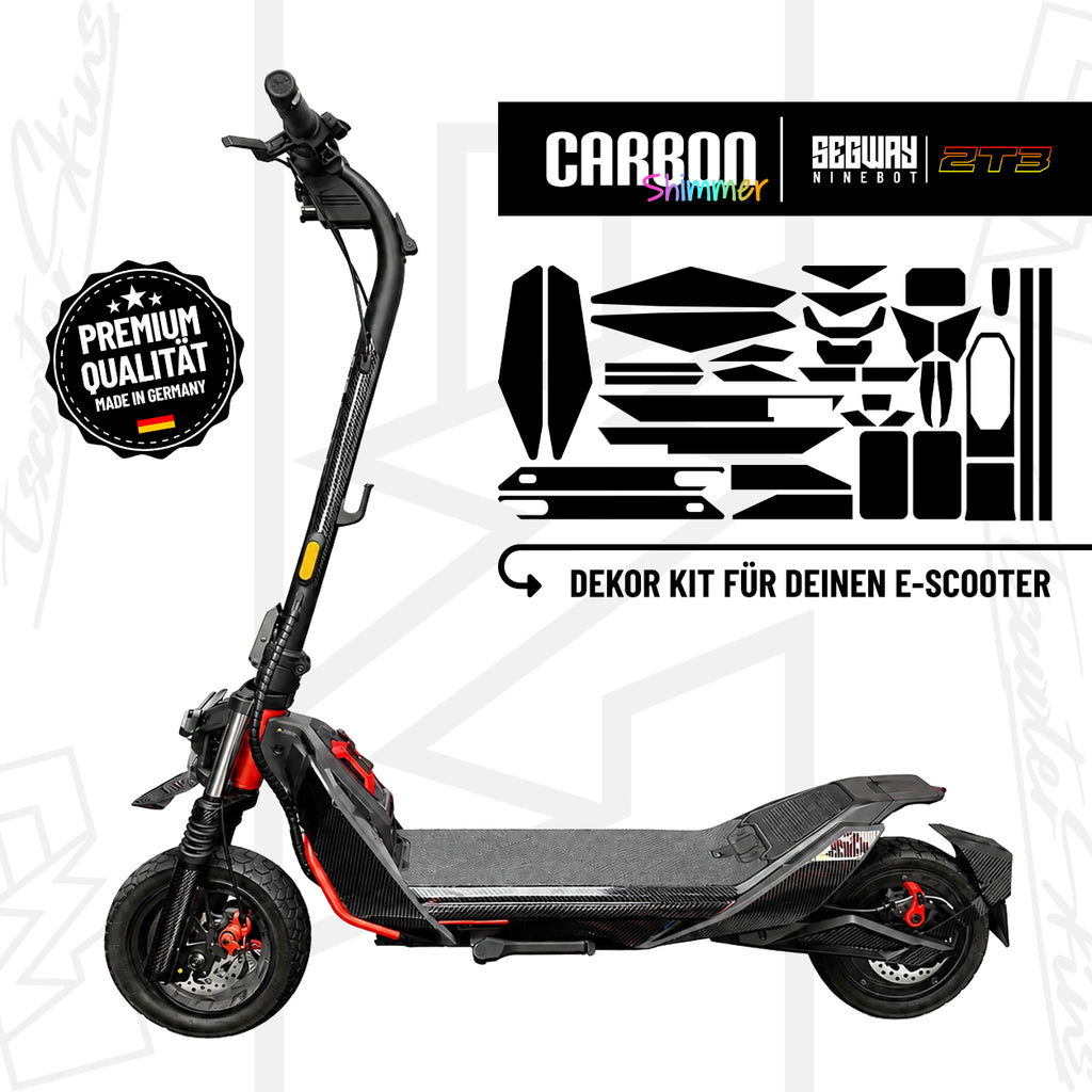 SEGWAY NINEBOT ZT3 SKIN | SCHIMMER CARBON