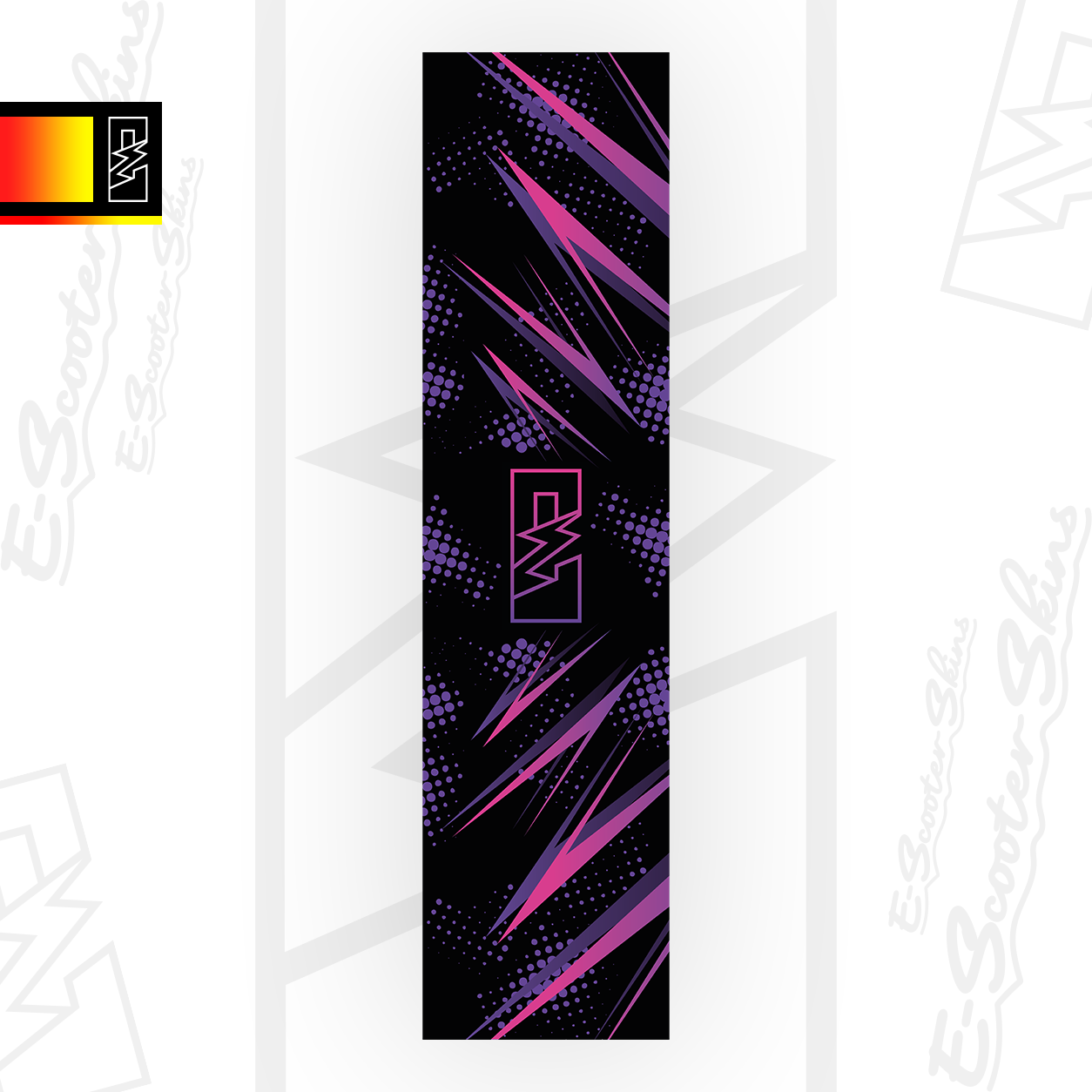 TRITTBRETT SKIN | NEON RIDE