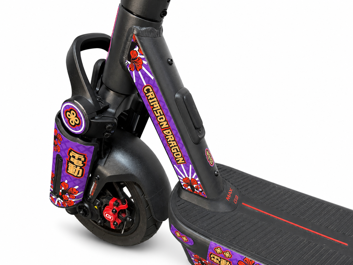 SEGWAY NINEBOT G3 SKIN | CRIMSON DRAGON PURPLE