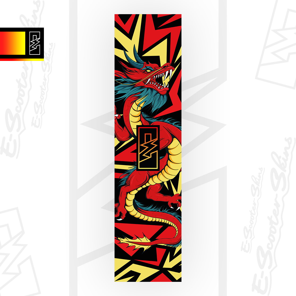TRITTBRETT SKIN | RED DRAGON