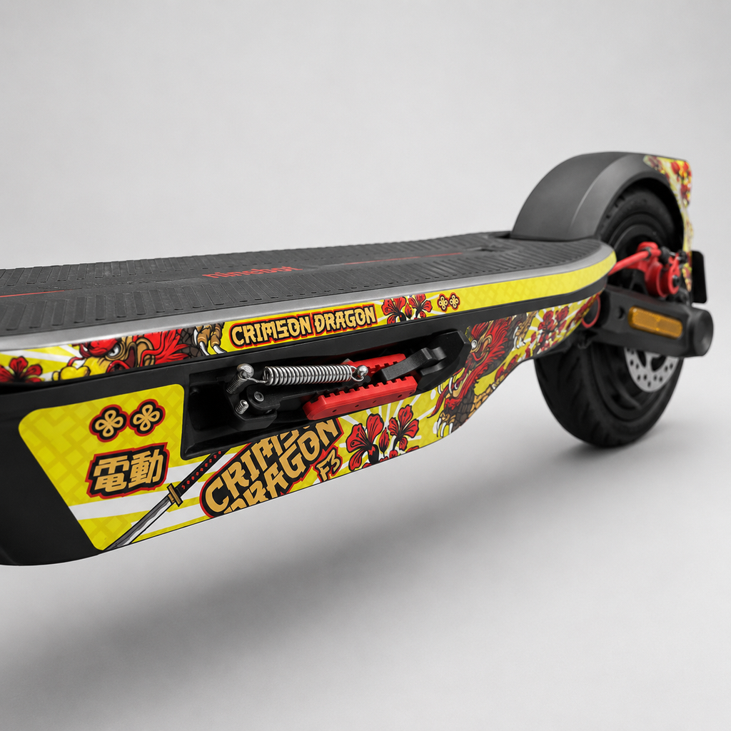 SEGWAY NINEBOT F3 SKIN | CRIMSON DRAGON