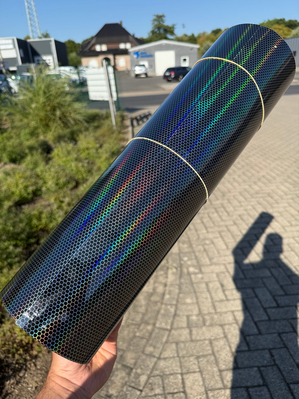 SEGWAY NINEBOT G2 MAX SKIN | HEXAGON RAINBOW CARBON