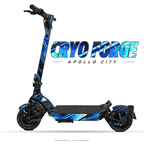 CRYO FORGE – Designvisualisierung am Apollo City. Scooter nicht enthalten.