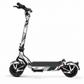 Apollo City 2D INK – ganze Scooter-Ansicht, digitale Designvisualisierung