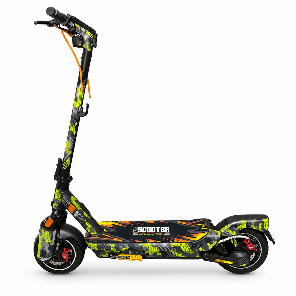 SEGWAY NINEBOT G3 SKIN | YELLOW CYBER CAMOUFLAGE