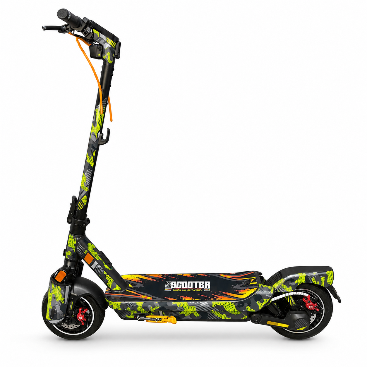 SEGWAY NINEBOT G3 SKIN | YELLOW CYBER CAMOUFLAGE