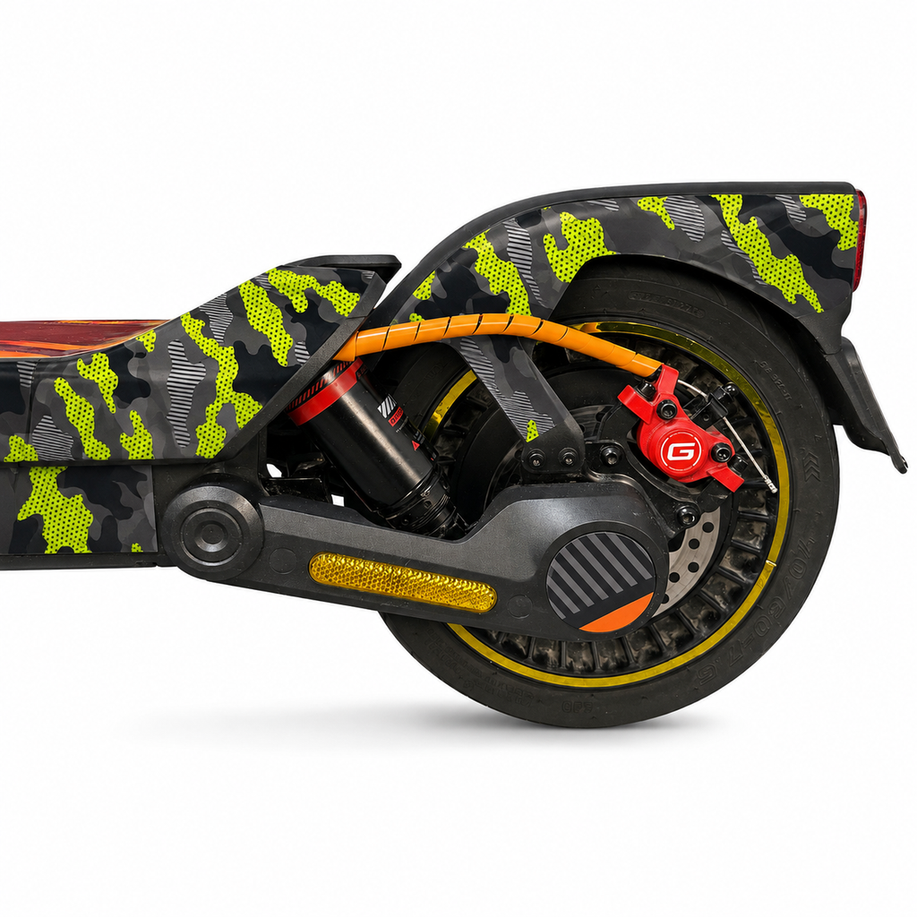 SEGWAY NINEBOT G3 SKIN | YELLOW CYBER CAMOUFLAGE